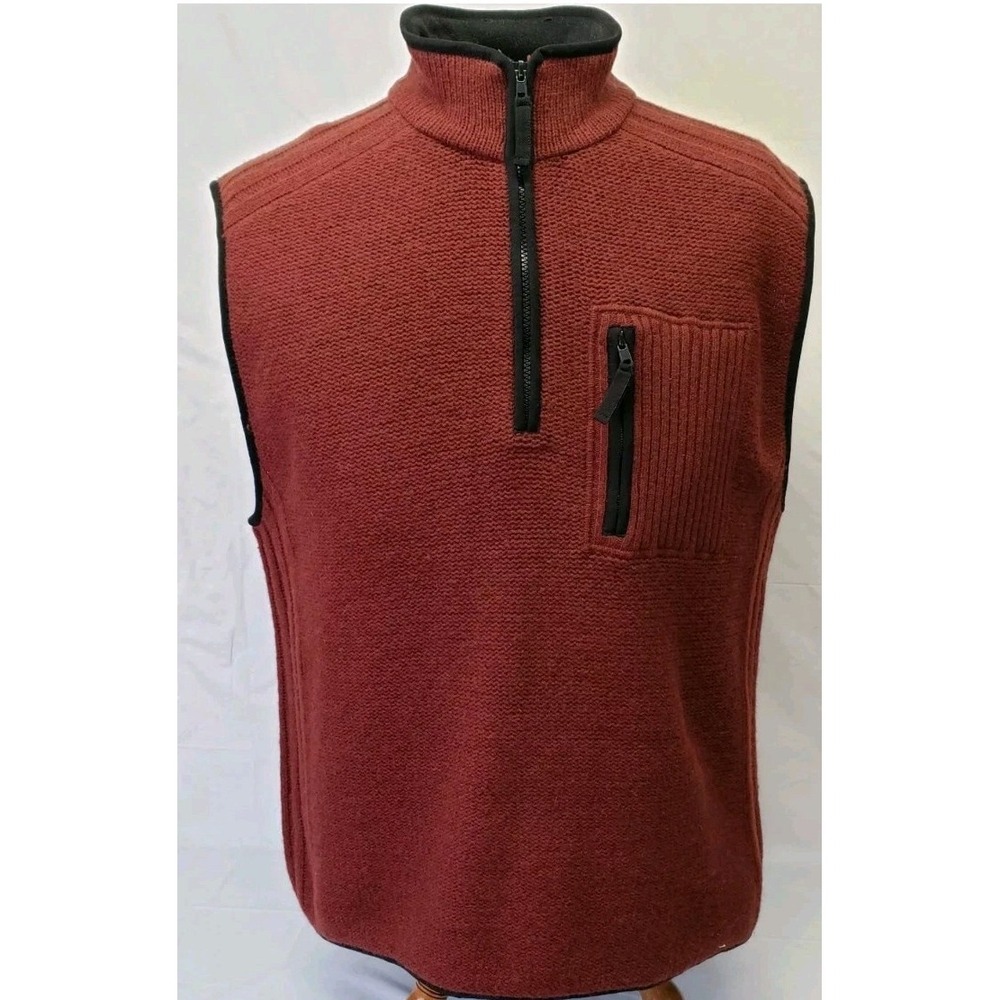 The Territory Ahead Lambswool Blend Vest Size L‎ Hiking Outdoors Layers Gorpcore